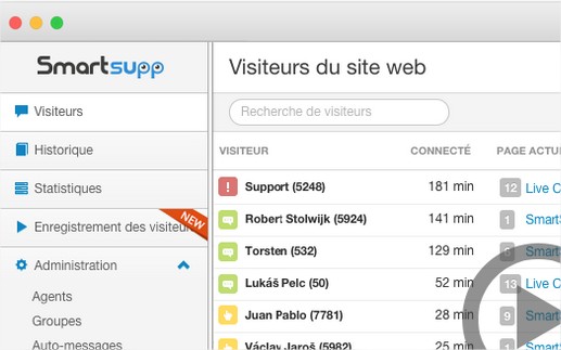 Restez en contact avec vos clients !