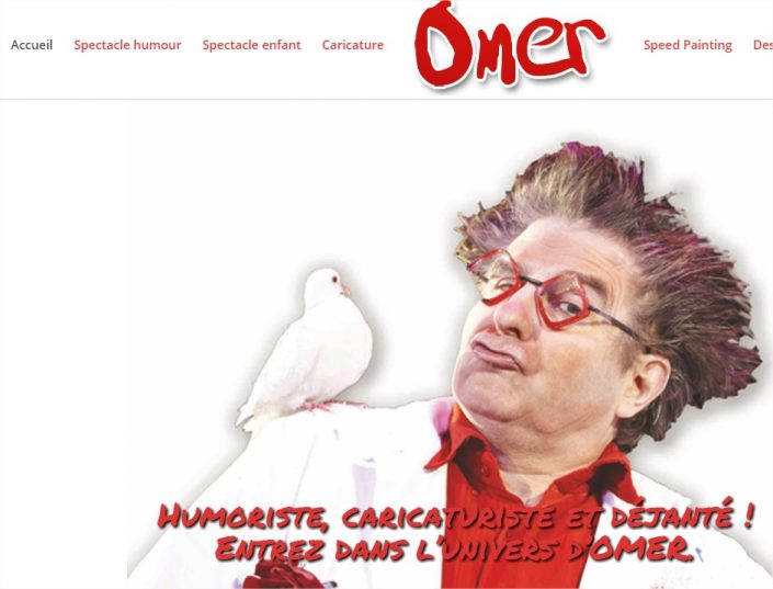 Caricaturiste OMER Caricature, spectacle, speed painting, dessin en direct