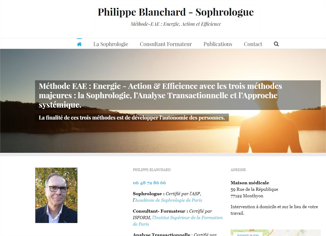 P. Blanchard # Sophrologue & Consultant Formateur 77